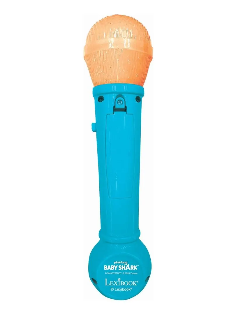 Microphone Lumineux Avec Mélodies Et Effets Sonores Baby Shark - N/A